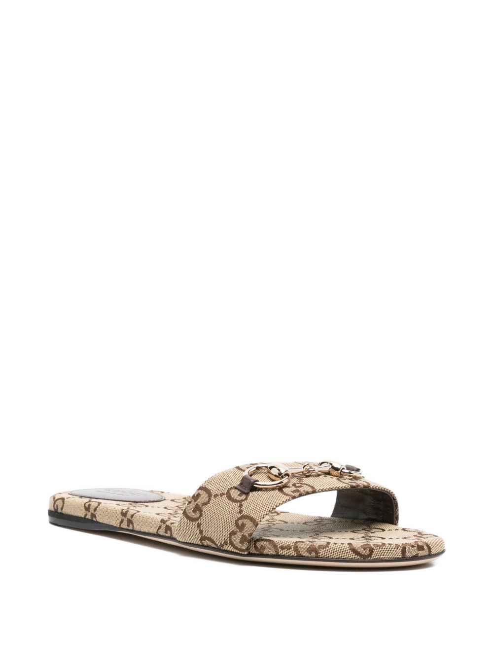 Gucci Women Horsebit Flat Sandals