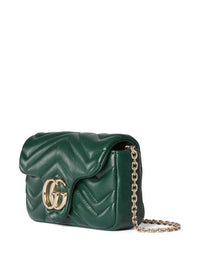 Gucci Women Gg Marmont Leather Mini Bag