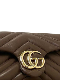 Gucci Women Gg Marmont Leather Mini Bag