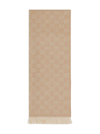 Gucci Women Gg Wool Scarf