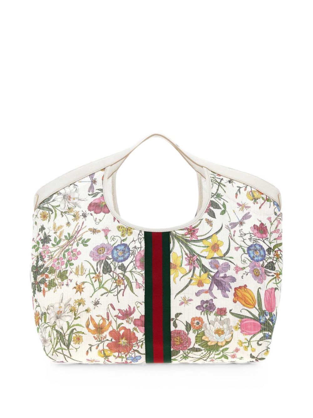 Gucci Women Gucci Giglio Flora Print Large Tote