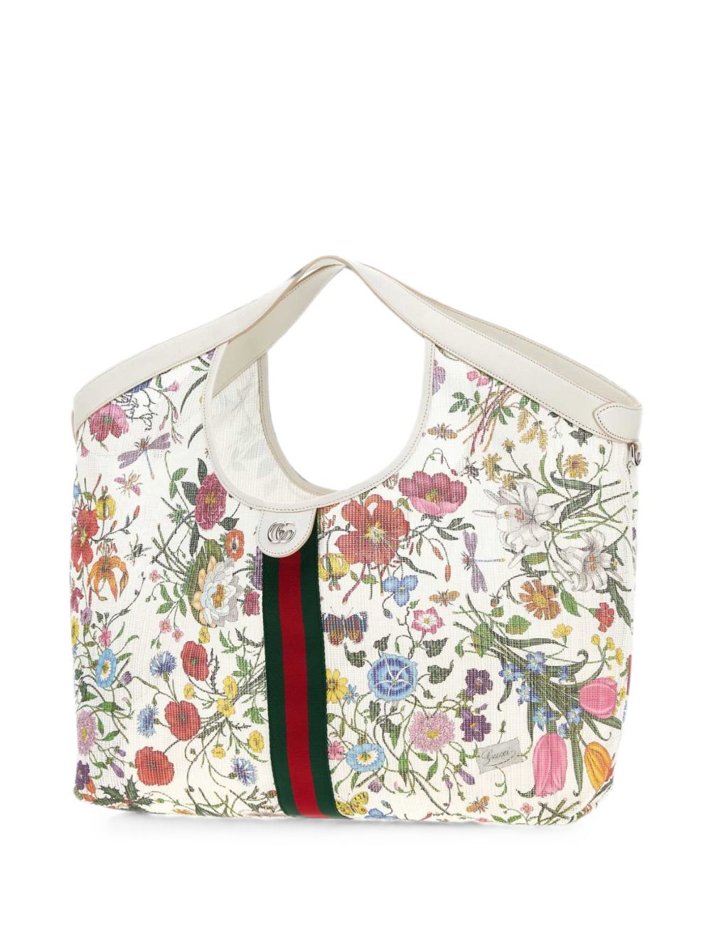 Gucci Women Gucci Giglio Flora Print Large Tote