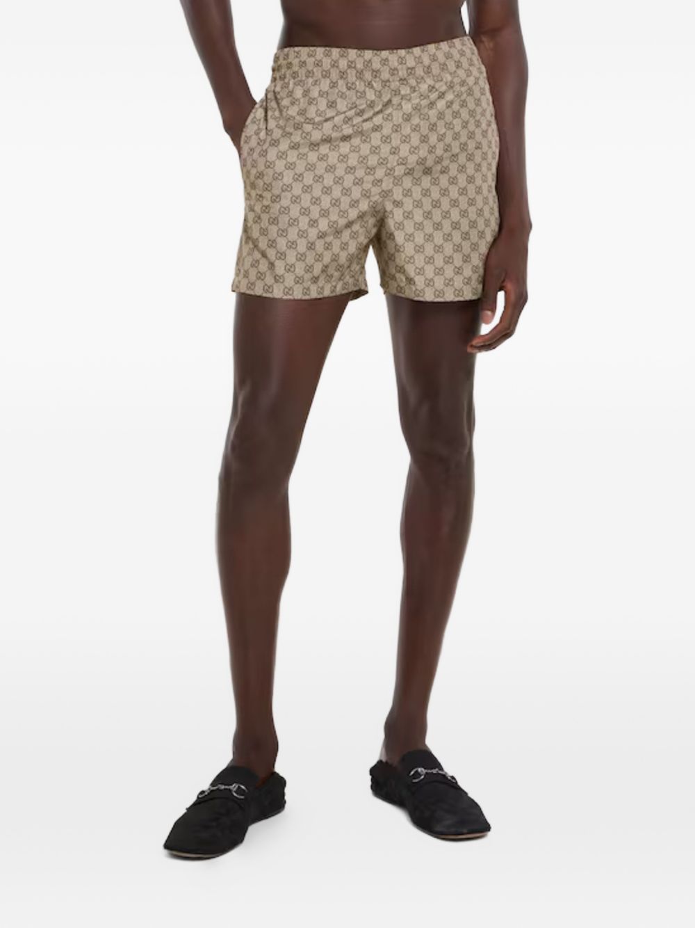 Gucci Men Gg Swim Shorts