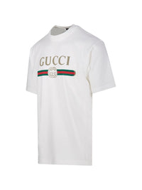GUCCI Gucci Men Gucci Fake Cotton And Silk T-Shirt
