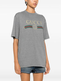 Gucci Women Logo Cotton T-Shirt