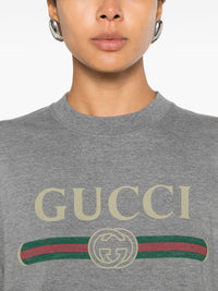 Gucci Women Logo Cotton T-Shirt