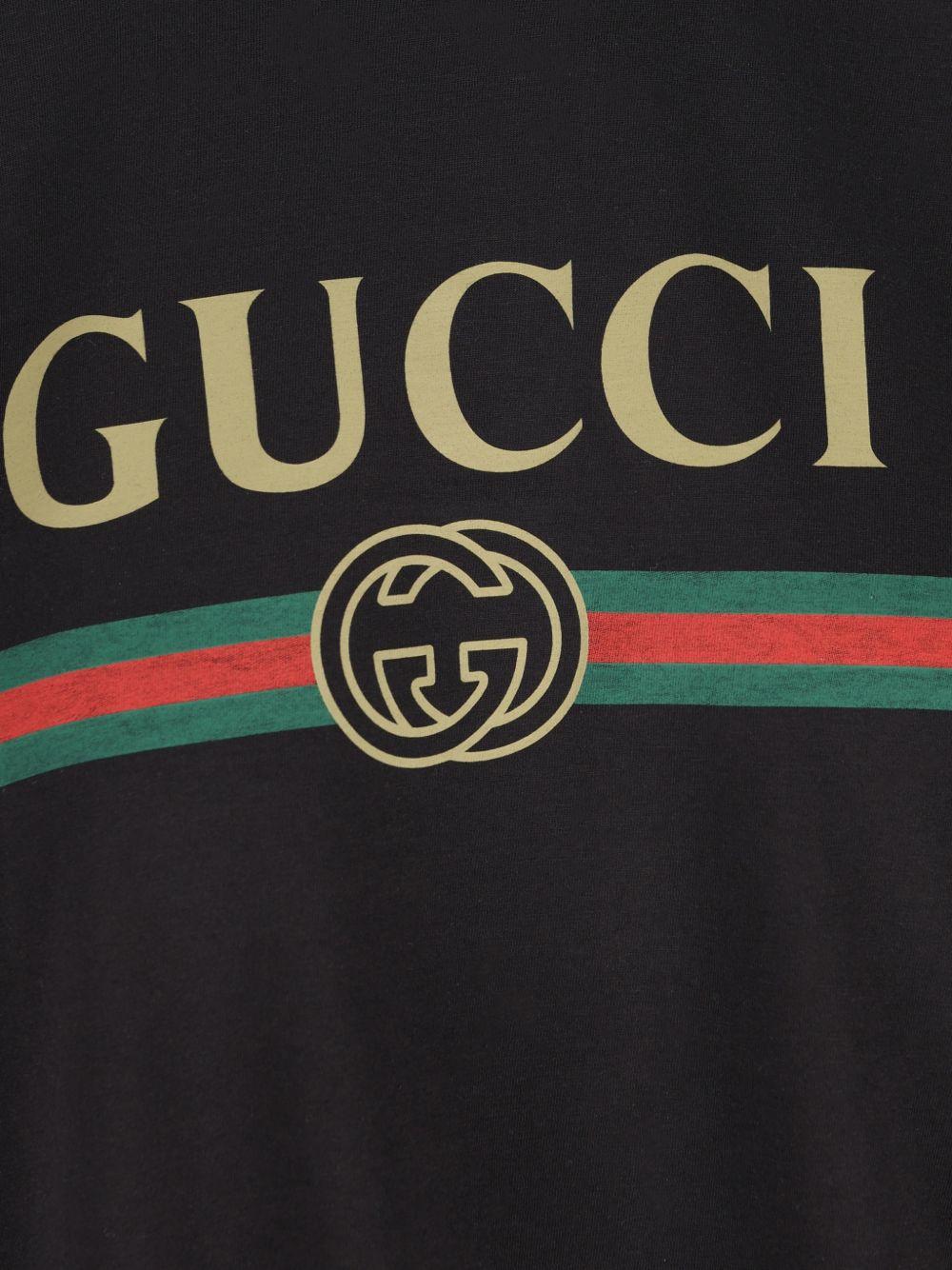 Gucci Women Logo Cotton T-Shirt