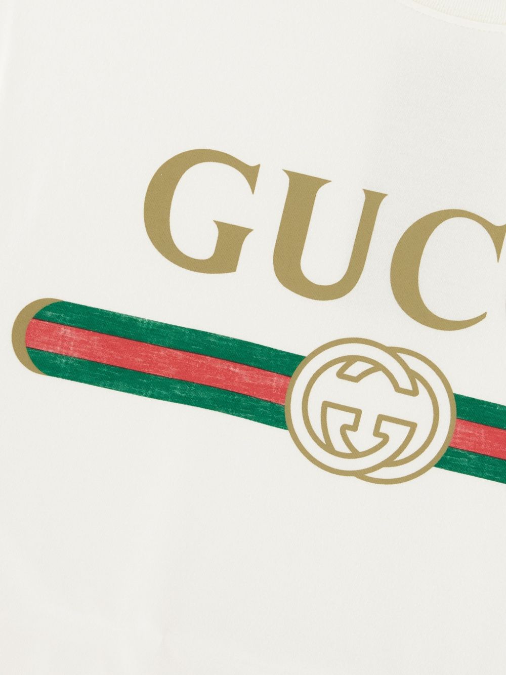 Gucci Women Logo Cotton T-Shirt