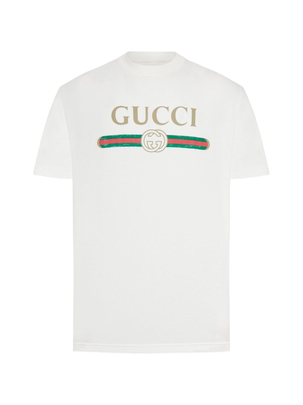 Gucci Women Logo Cotton T-Shirt