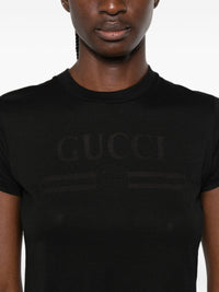 Gucci Women Logo Cotton T-Shirt