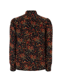 Gucci Women Printed Silk Shirt
