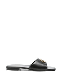 Gucci Women Gg Marmont Leather Flat Sandals