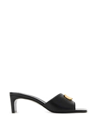 Gucci Women Gg Marmont Leather Mules