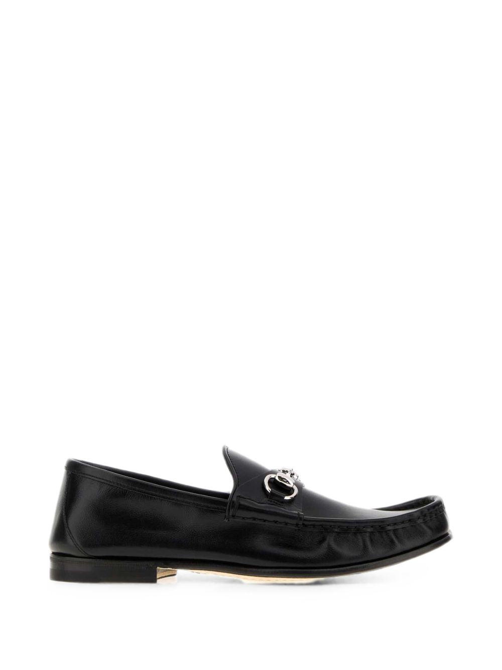 Gucci Men Gucci Lugano Leather Loafers