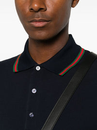 Gucci Men Cotton Polo Shirt