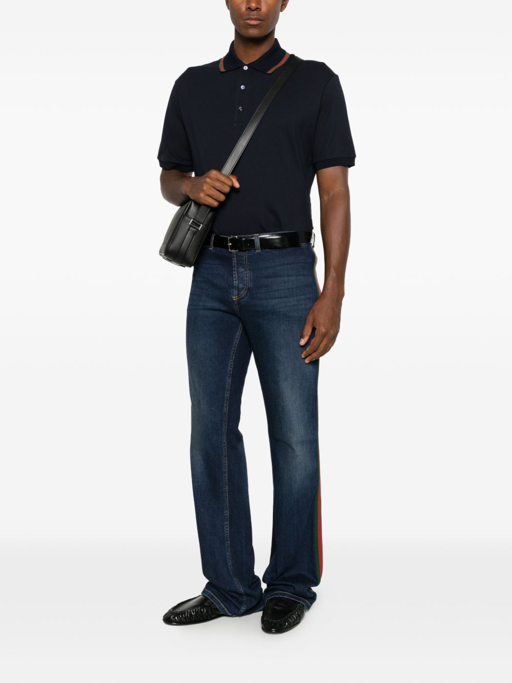 Gucci Men Cotton Polo Shirt