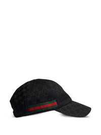 Gucci Men Web Detail Gg Baseball Cap
