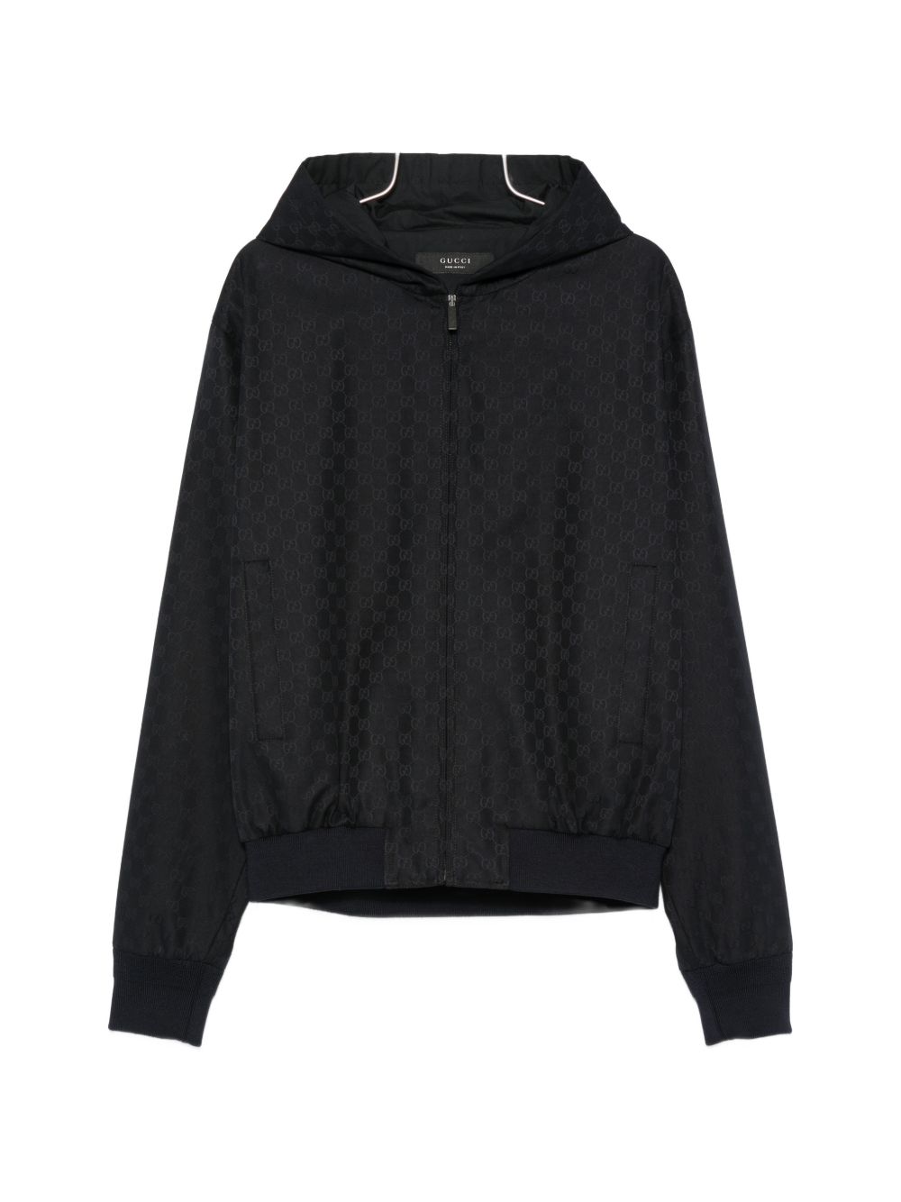 Gucci Men Gg Cotton Blouson Jacket