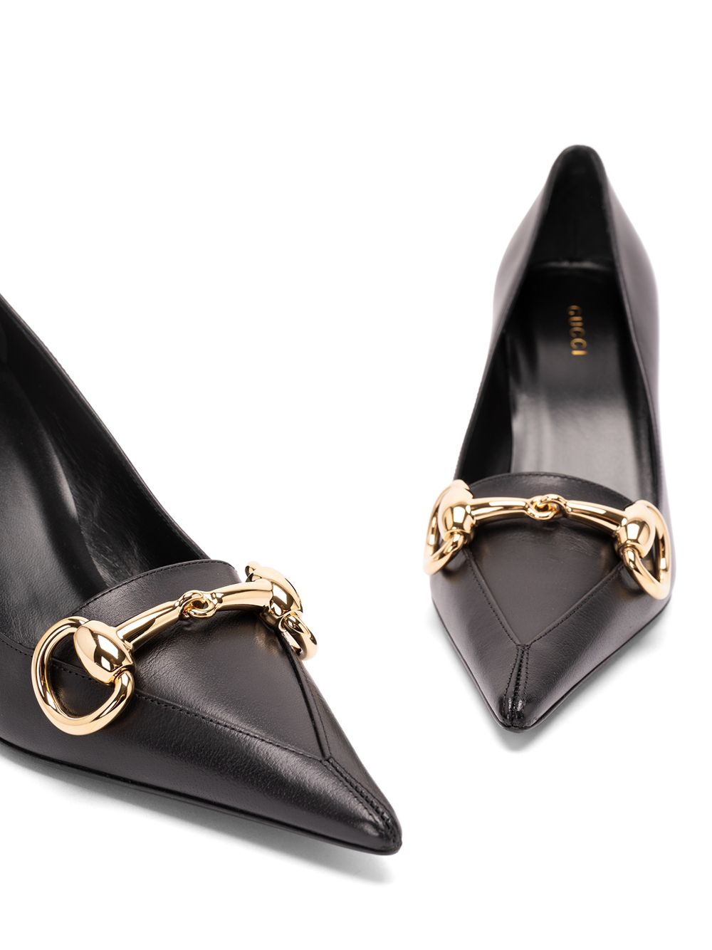 Gucci Women Boulevard Leather Pumps