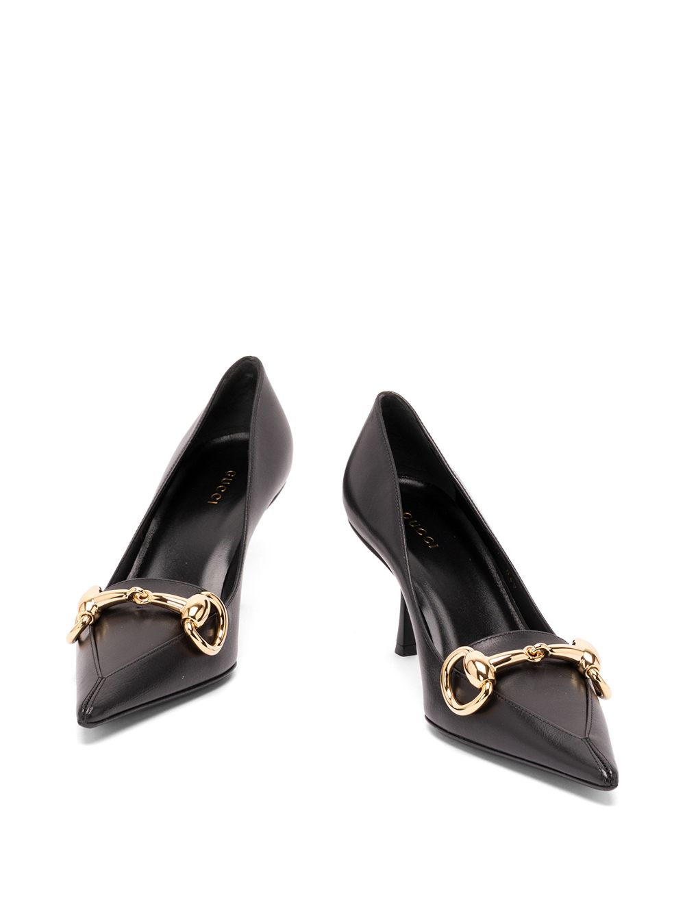Gucci Women Boulevard Leather Pumps
