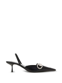 Gucci Women Boulevard Leather Pumps