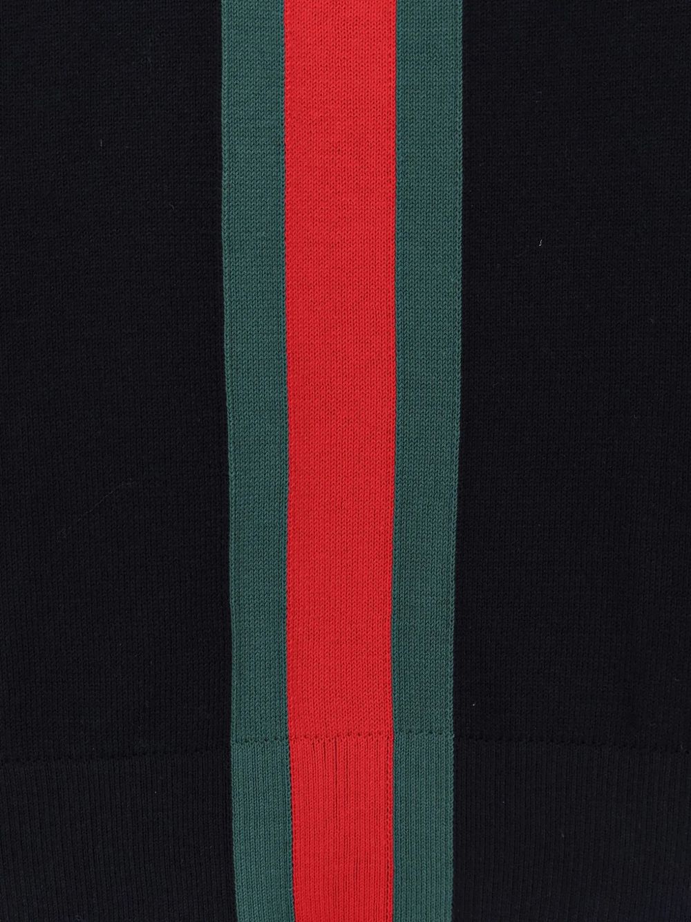 Gucci Men Web Detail Cotton T-Shirt