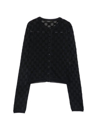 GUCCI Gucci Women Gg Crewneck Cardigan