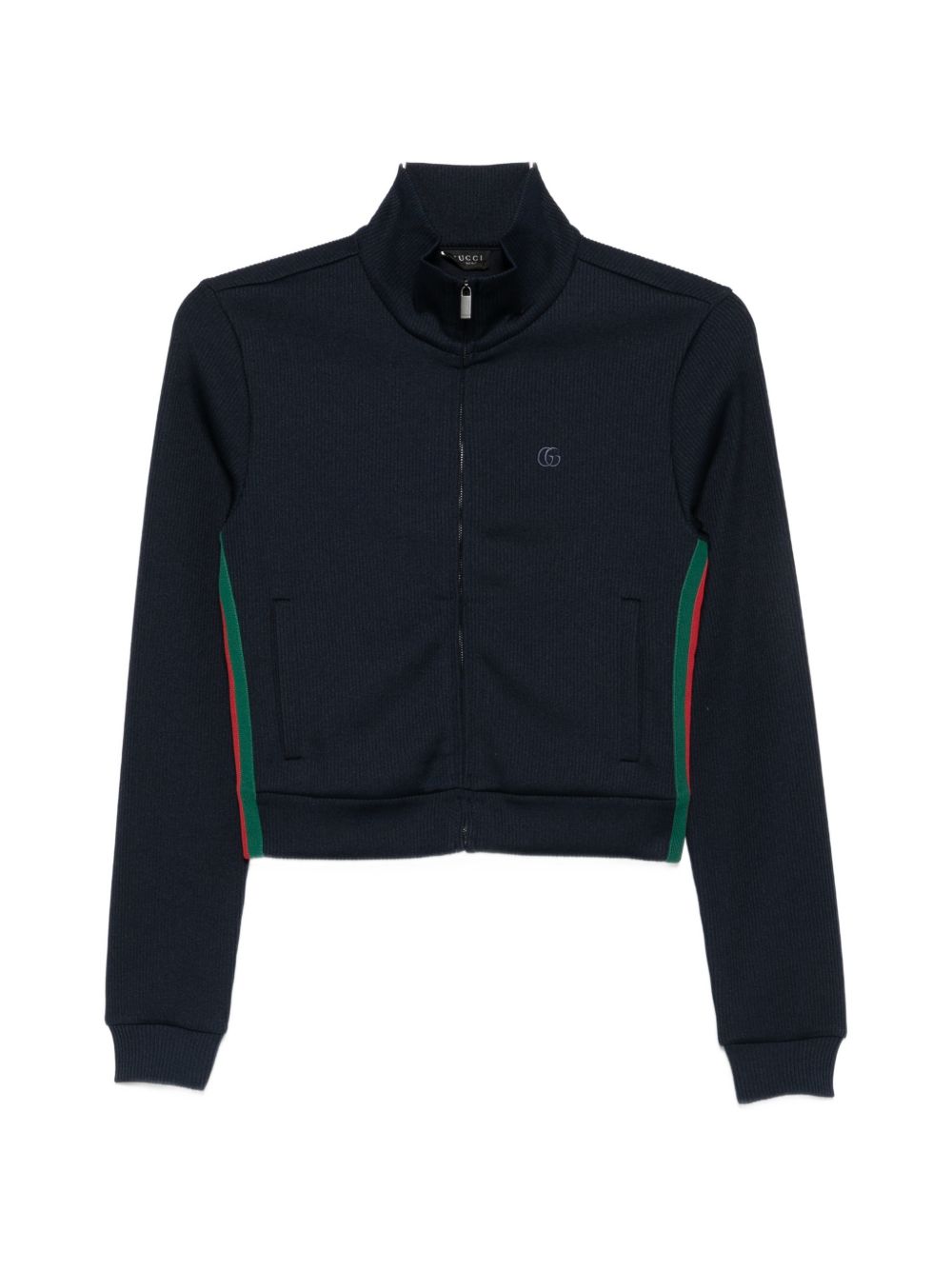 GUCCI Gucci Women Web Detail Cotton Blend Sweatshirt