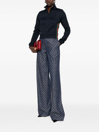 GUCCI Gucci Women Web Detail Cotton Blend Sweatshirt