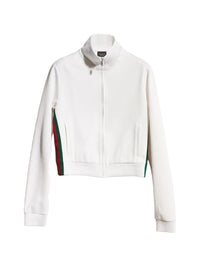 Gucci Women Web Detail Sweatshirt
