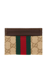 Gucci Women Web Detail Card Case