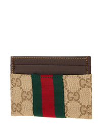 Gucci Women Web Detail Card Case