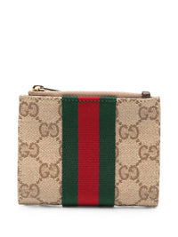 GUCCI Gucci Women Web Detail Small Wallet