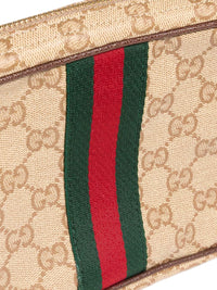 Gucci Men Web Detail Gg Mini Bag