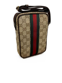 Gucci Men Web Detail Gg Mini Bag
