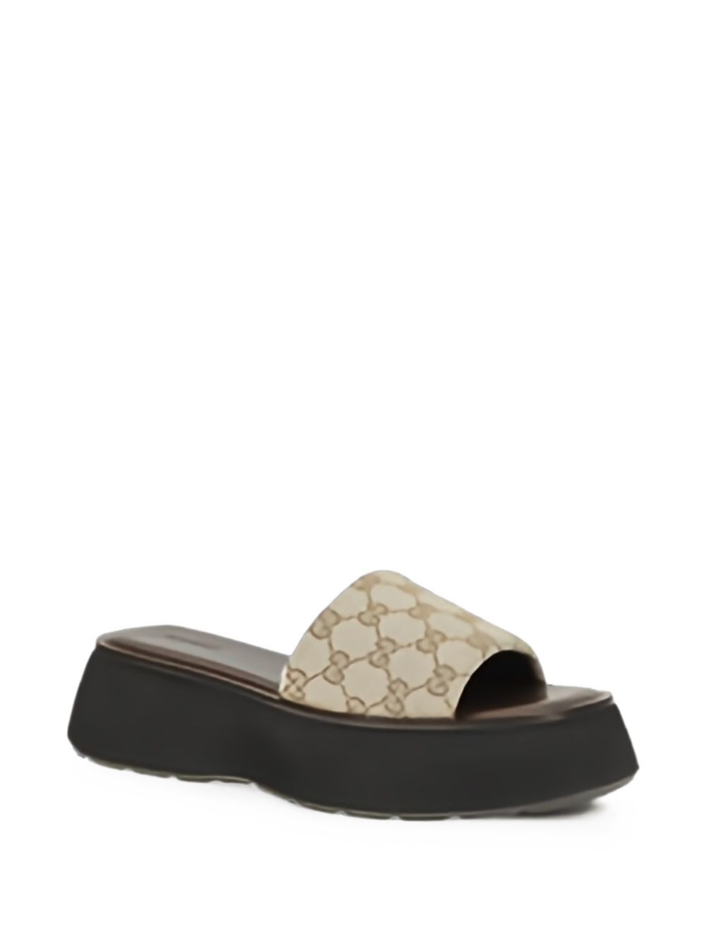 Gucci Women Platform Slide Sandals