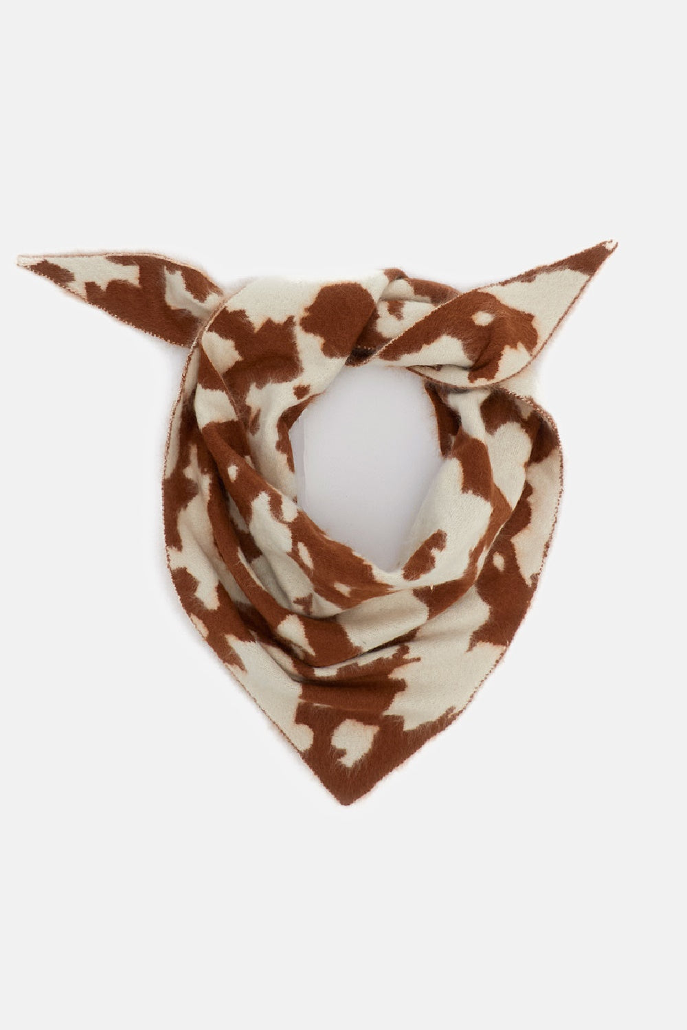 Guest In Residence Women Grizzly Cowhide Wild Rag Cashmere Scarf