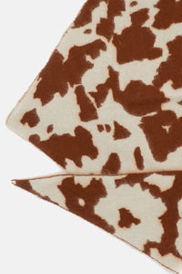 Guest In Residence Women Grizzly Cowhide Wild Rag Cashmere Scarf