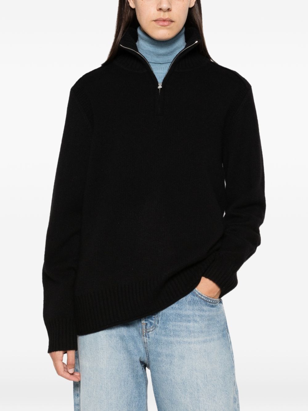 Guest In Residence Women Cashmere Turtle-Neck Sweater
