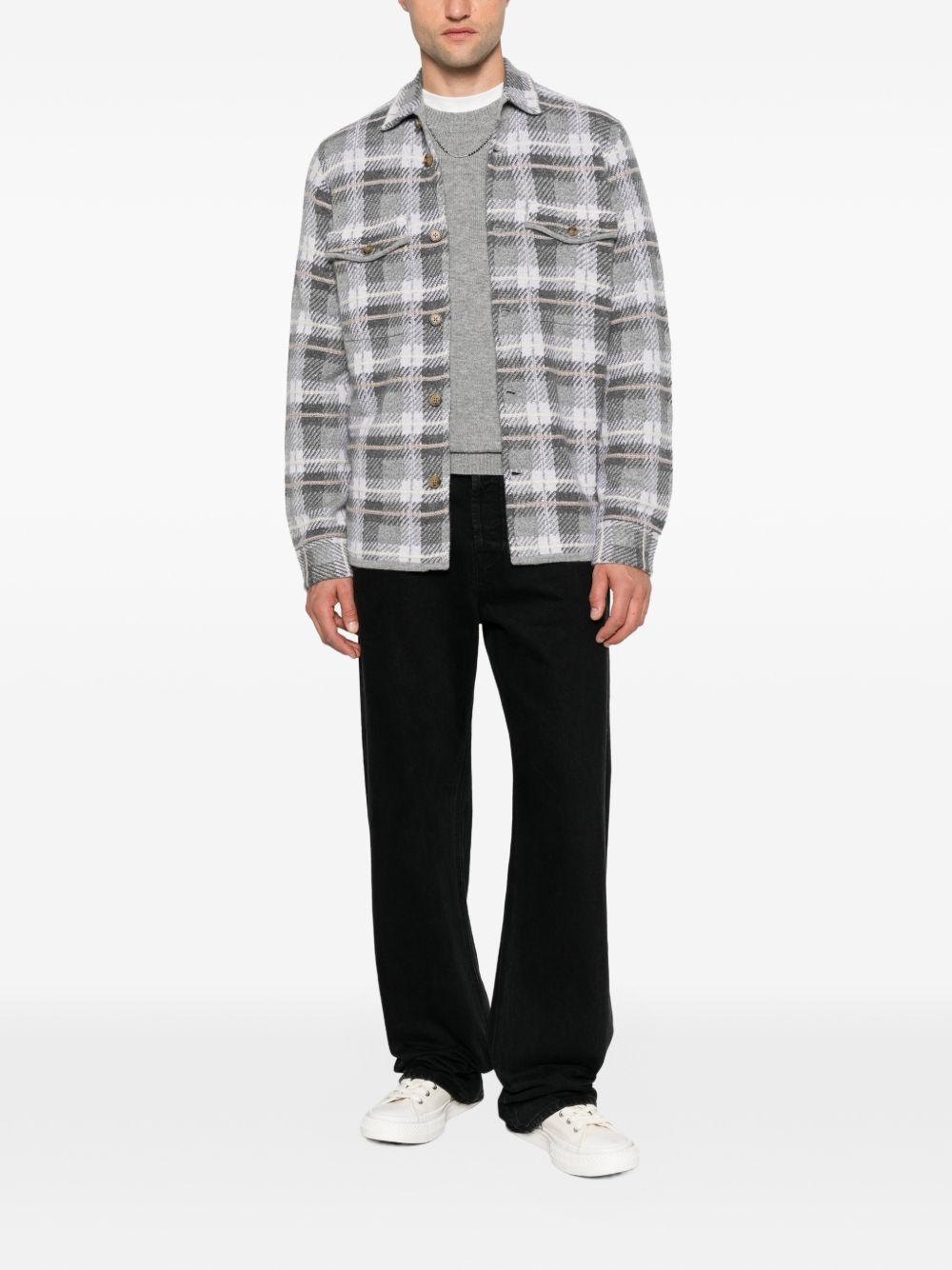 GUEST IN RESIDENCE Guest In Residence Women Cashmere Checked Shirt