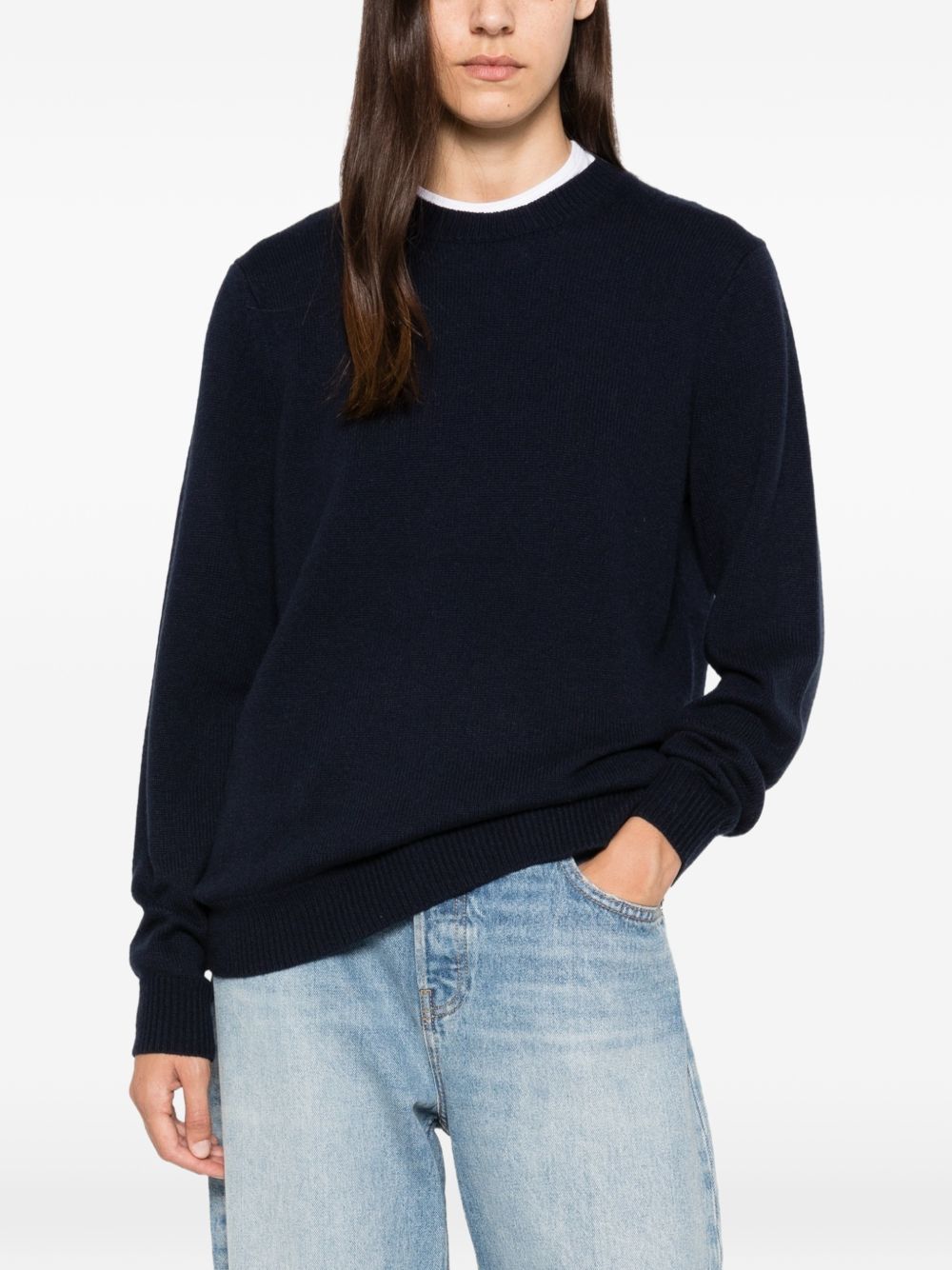 Guest In Residence Women Cashmere Crewneck Sweater