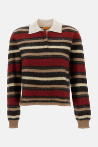Guest In Residence Guest In Residence Women Grizzly Cropped Cashmere Rugby Polo