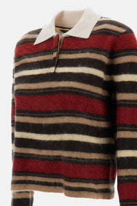 Guest In Residence Guest In Residence Women Grizzly Cropped Cashmere Rugby Polo
