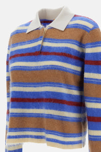 Guest In Residence Women Grizzly Cropped Cashmere Rugby Polo