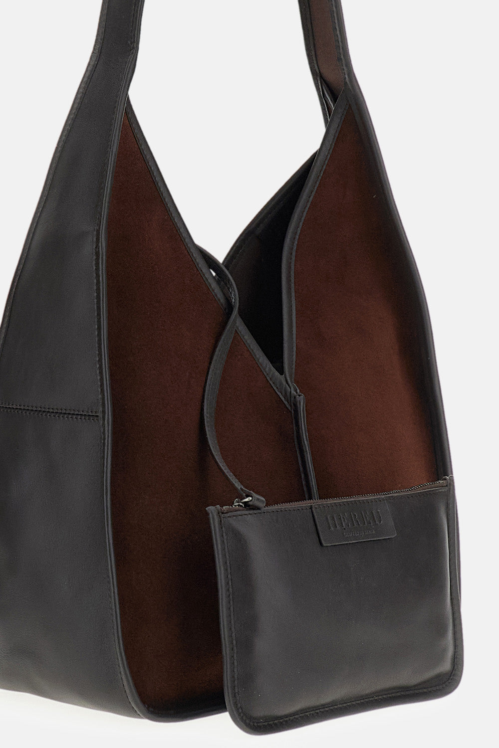 Hereu Hereu Women Calella Hobo Suede Bag