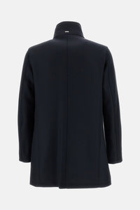 Herno Herno Men Ecowool + Light Faux Fur Coat