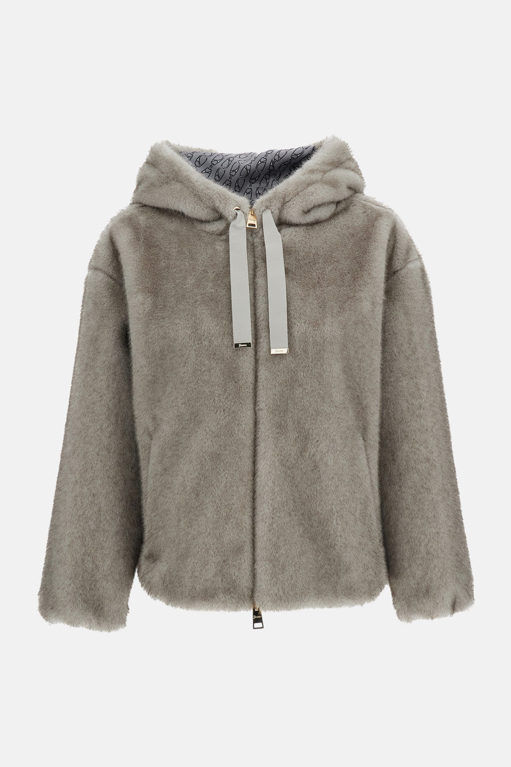 Herno Herno Women Bomber Soft Faux Fur
