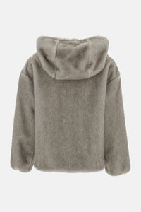 Herno Herno Women Bomber Soft Faux Fur