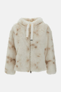 Herno Herno Women Faux Lynx Fur Jacket