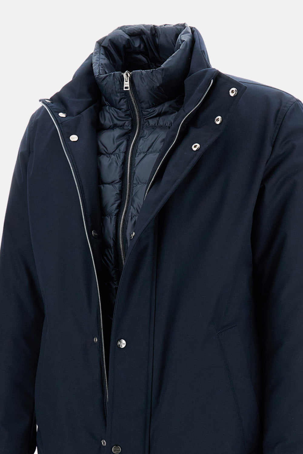 Herno Herno Men Coat In New Business Fabric
